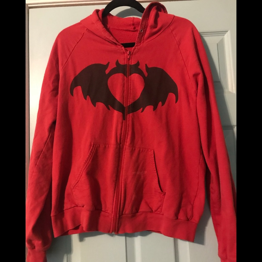 RARE Clandestine Industries batheart hoodie